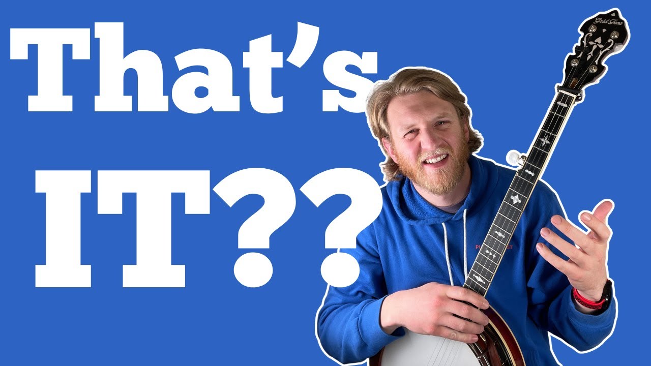Master the Banjo Neck Vol 3: FIVE notes ONLY // Pentatonic scale positions on the banjo.