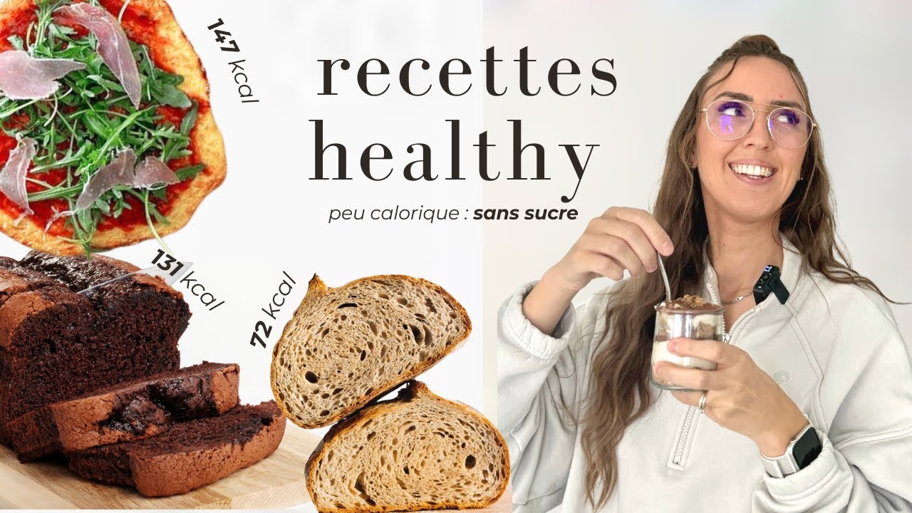 3 RECETTES HEALTHY (rapides & faciles)