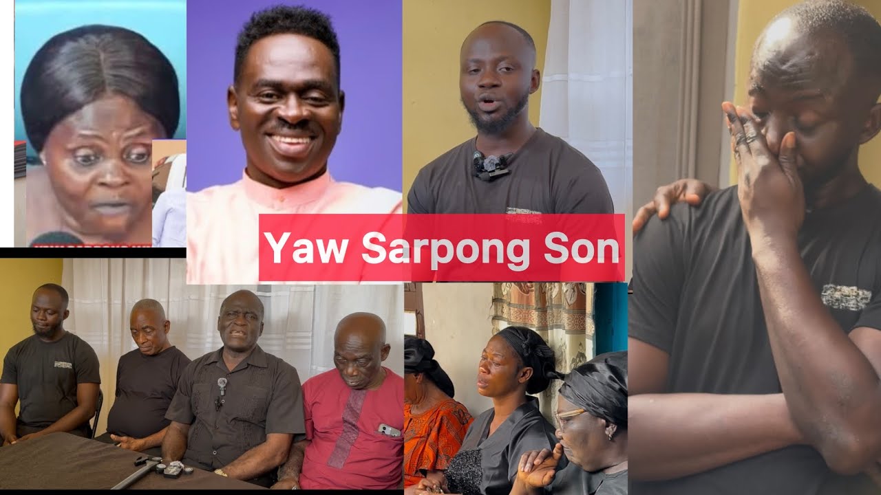 Yaw Sarpong’s Eldest Son Finally Speaks; Abusuapanin Holds Press Conference,Calls For State Burial 