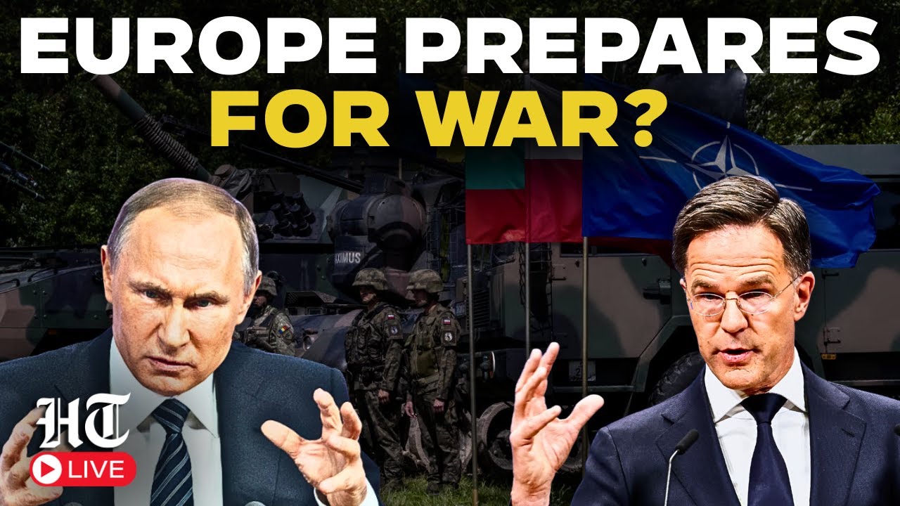 LIVE: Europe Prepares for War as NATO Readies 800,000 Troops Near Russia Amid Rising Fears | Putin