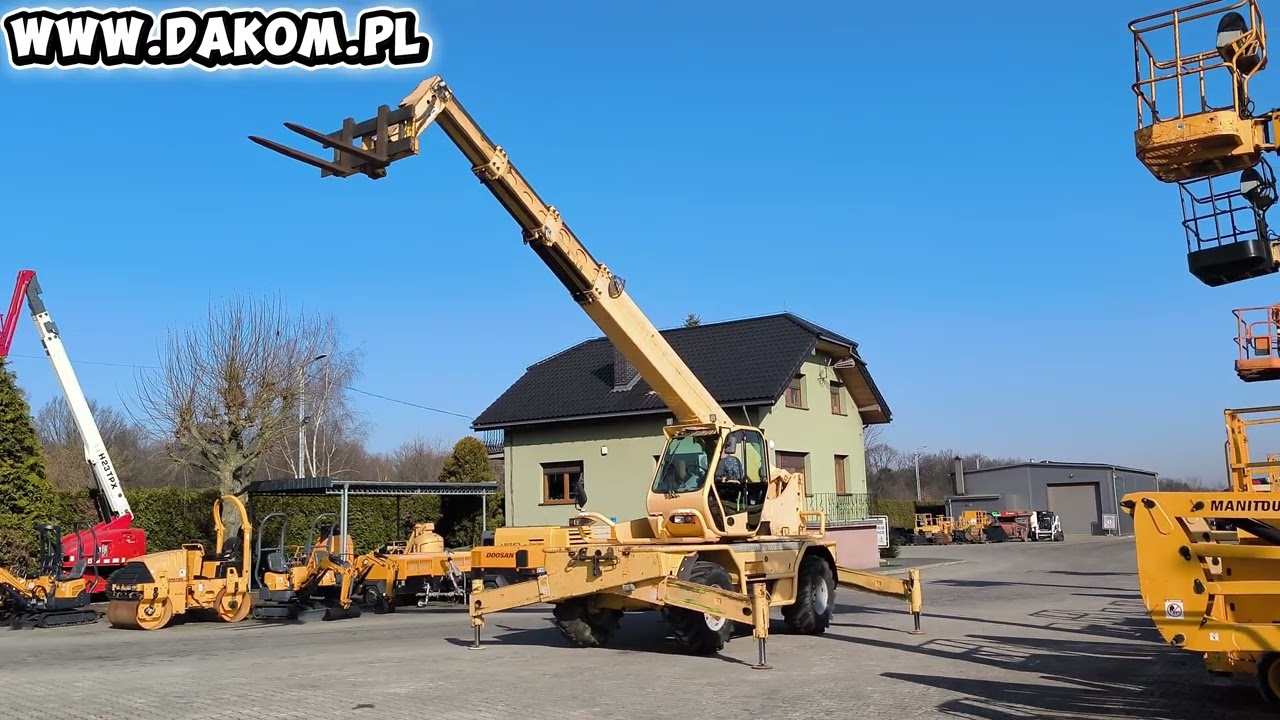 Ładowarka teleskopowa MERLO ROTO 45 21 MCSS Rok 2011 #dakom #merlo