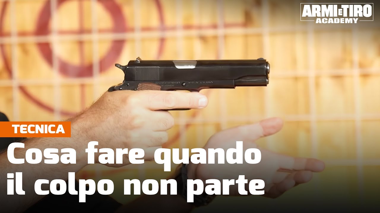 Il colpo non parte o è anomalo: cosa fare? - Armi e Tiro Academy