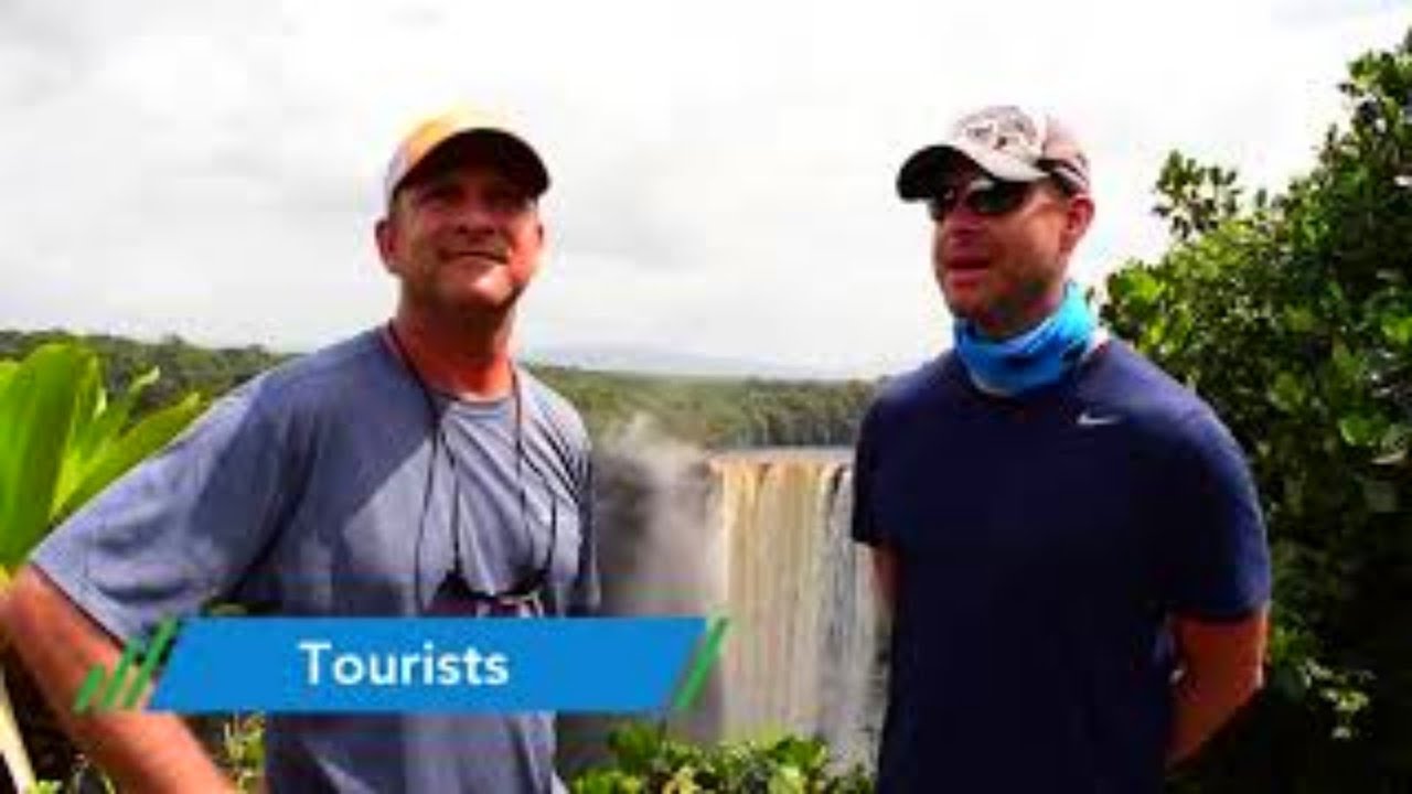 Overland by road and river to Kaieteur . Hiking from bottom to top of the Kaieteur Falls #Guyana