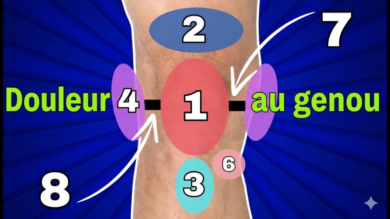 Douleur au genou ? 10 points clés pour comprendre l'origine ! 🦵
