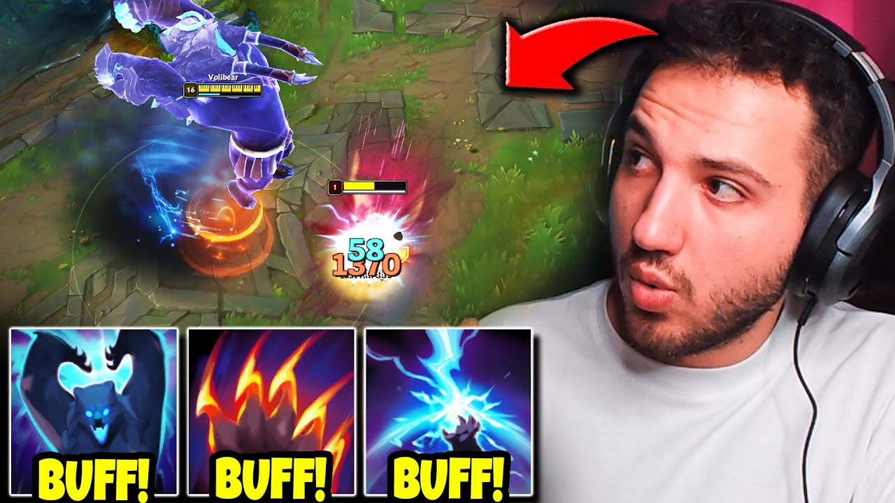 Volibear'a Buff Gelince Benim Girdiğim Tripler (Jungle Buff) | Creed LoL