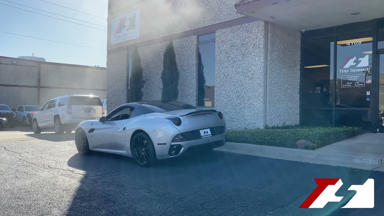 Top Speed Pro1 09-14 Ferrari California Exhaust System