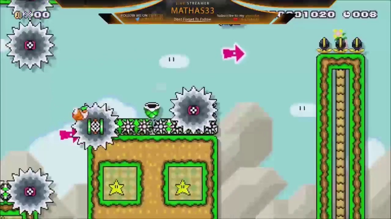 Super Mario Maker: elohay: elo's I wanna be Jebaited Jarmo