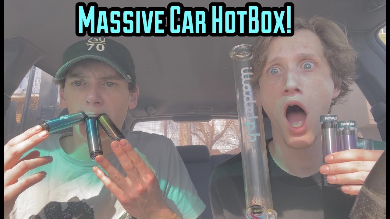 Hotboxing Car Until We Can't Breathe!