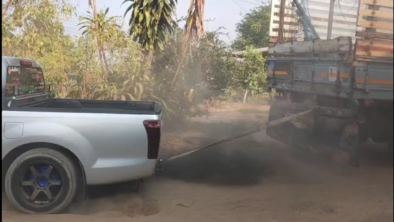 Isuzu 1.9 ลากรถ 6 ล้อสตาร์ทไม่ติด