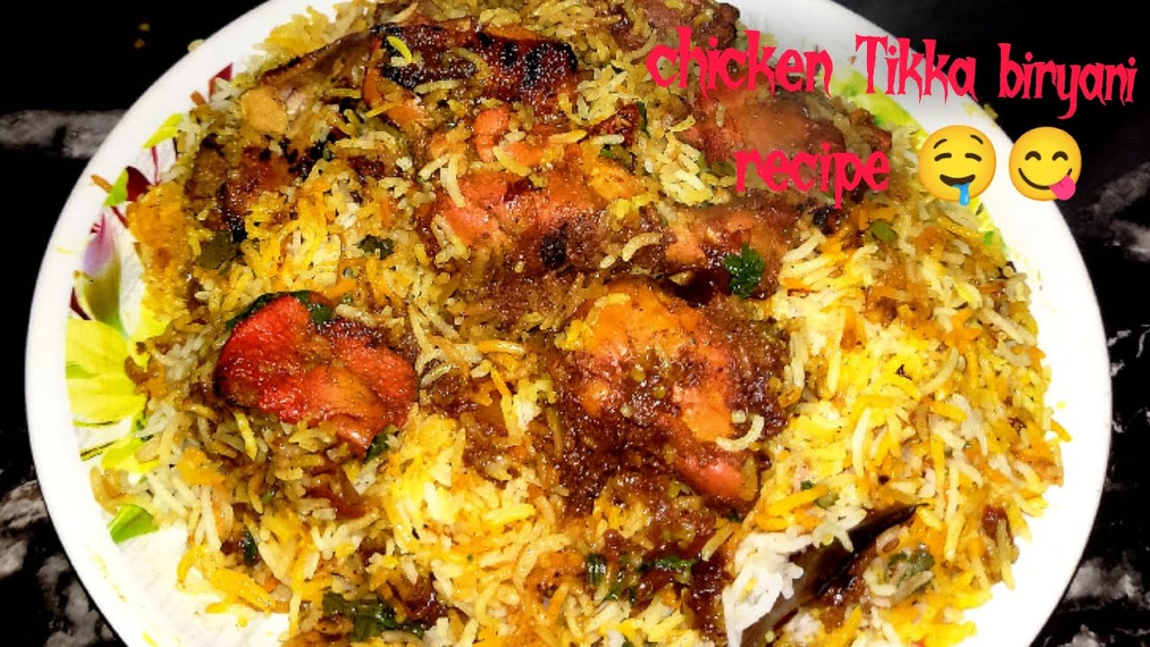 Chicken tikka biryani recipe 🤤😋🤤😋😋 