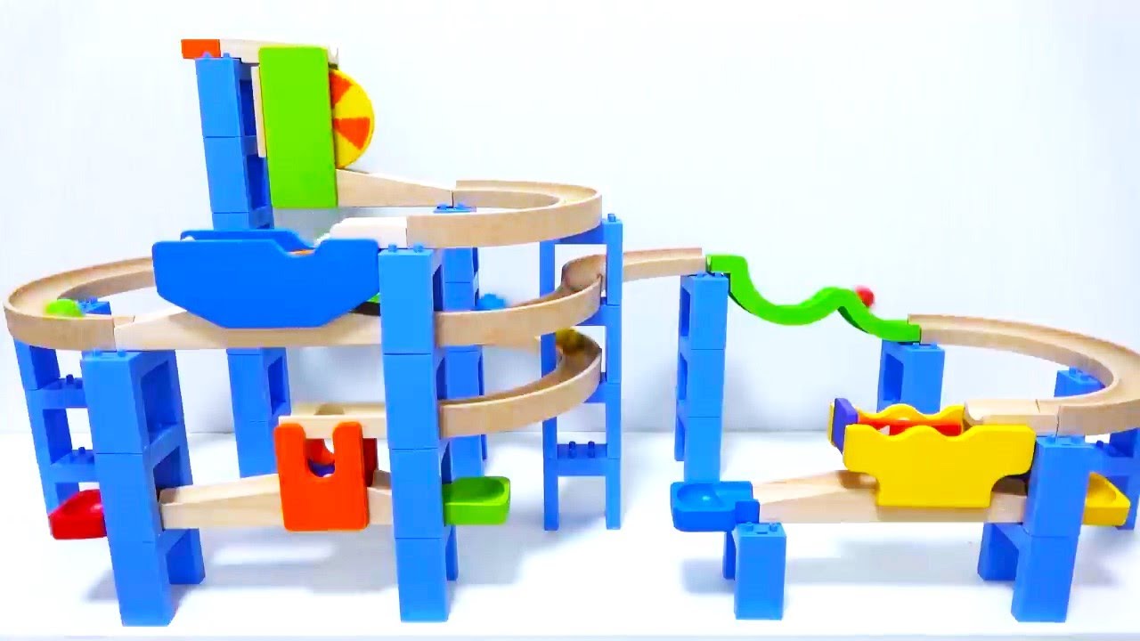10 types of marble run race☆Trix Track big balls and many balls rolling healing marble run ASMR