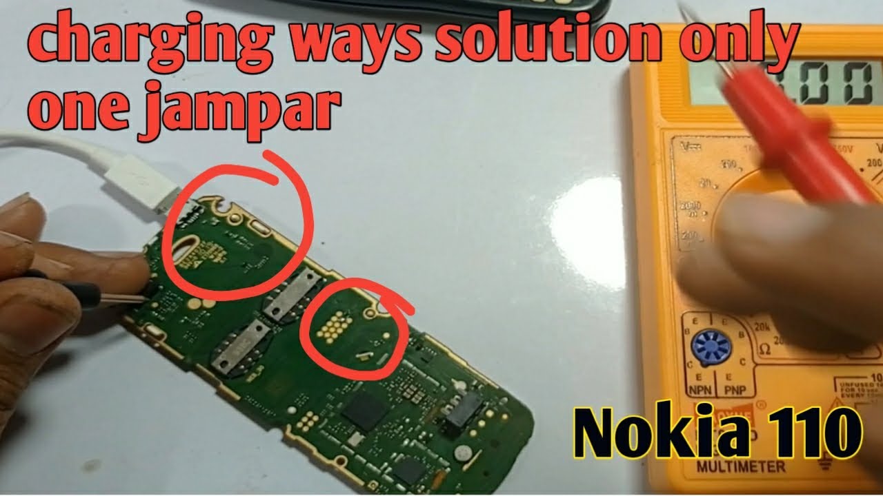 Nokia 110 charging ways। Nokia 110 charging jampar । charging problem solution #mobilerepairing