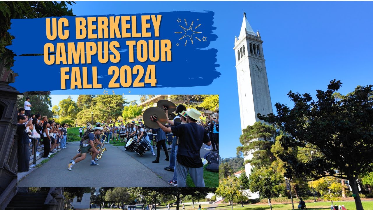 Walking Tour University of California Berkeley Campus (Fall Semester 2024)