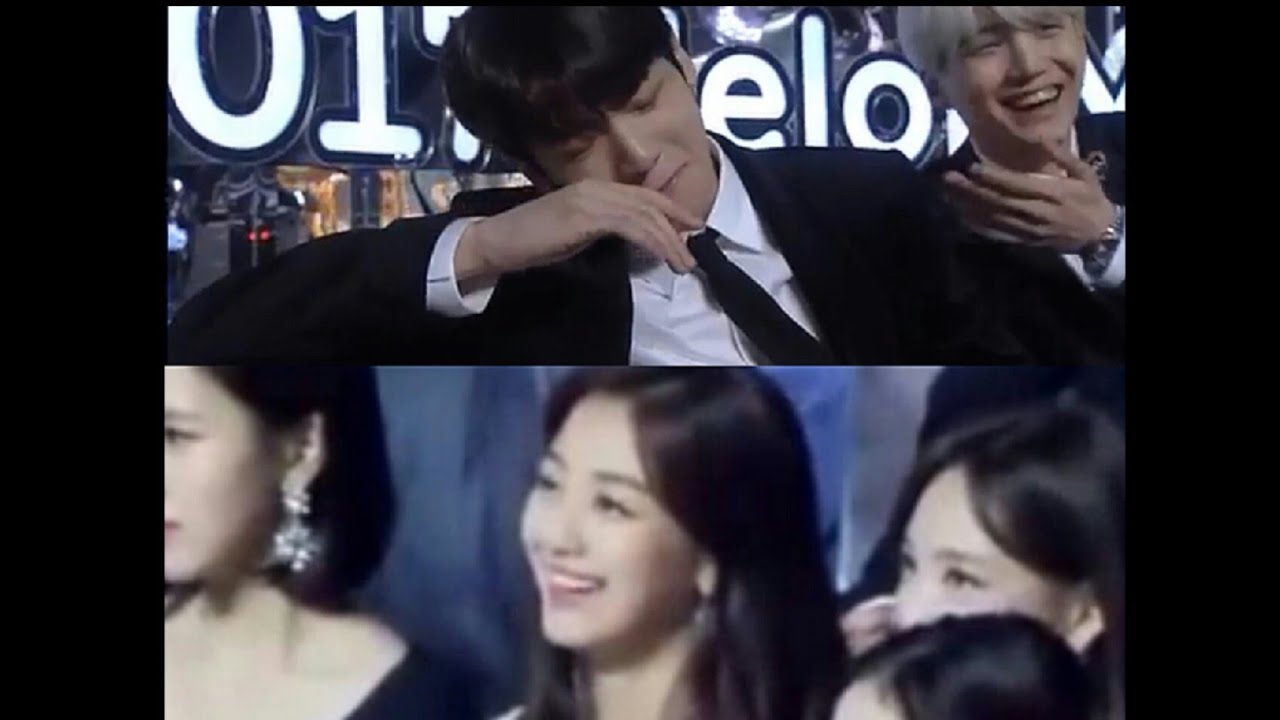 [BANGTWICE] Jungkook & Jihyo Moments at MMA 2017
