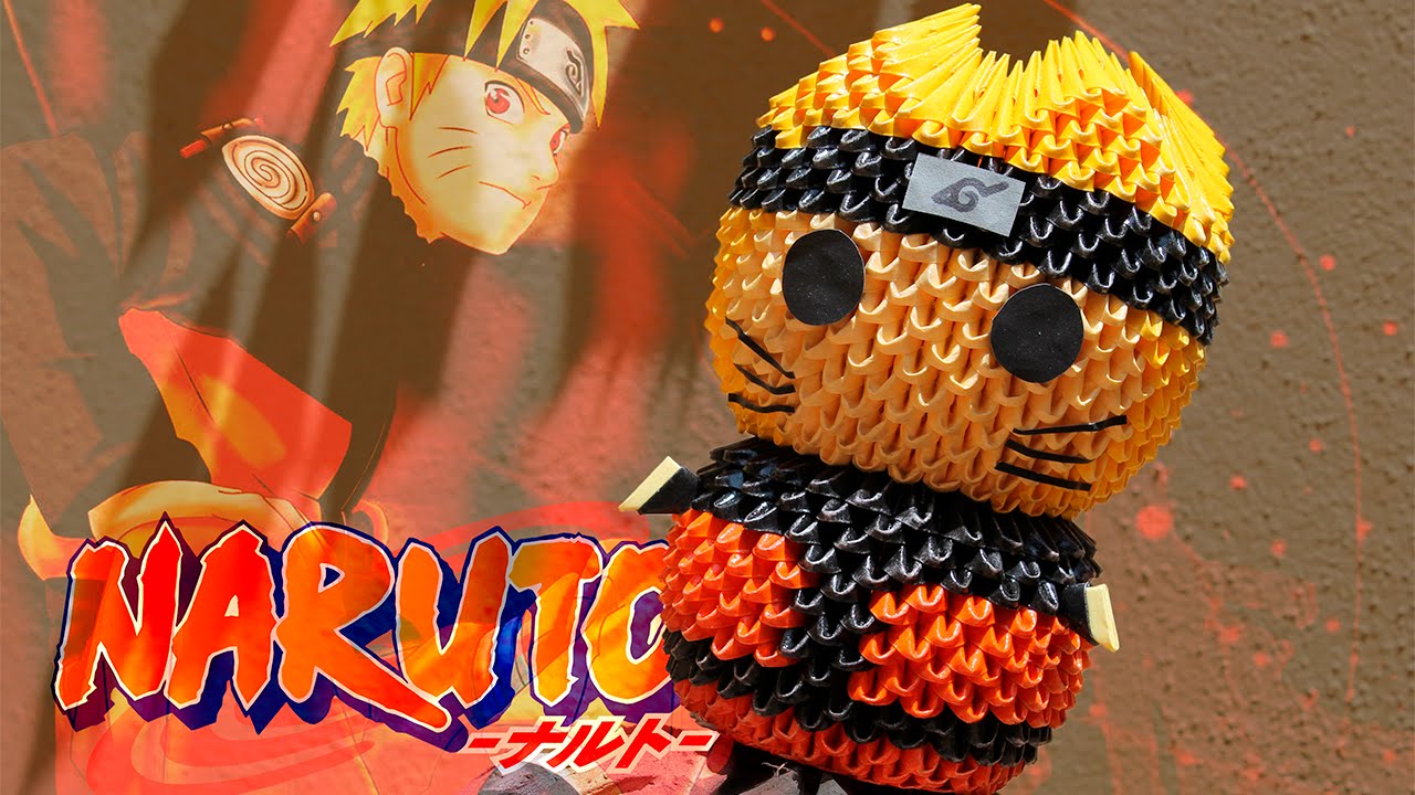 Naruto 3D Origami | Pekeño 💜