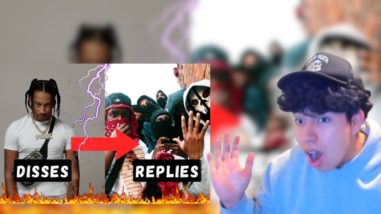 AMERICAN TEEN REACTS TO UK DRILL: DISSES AND REPLIES