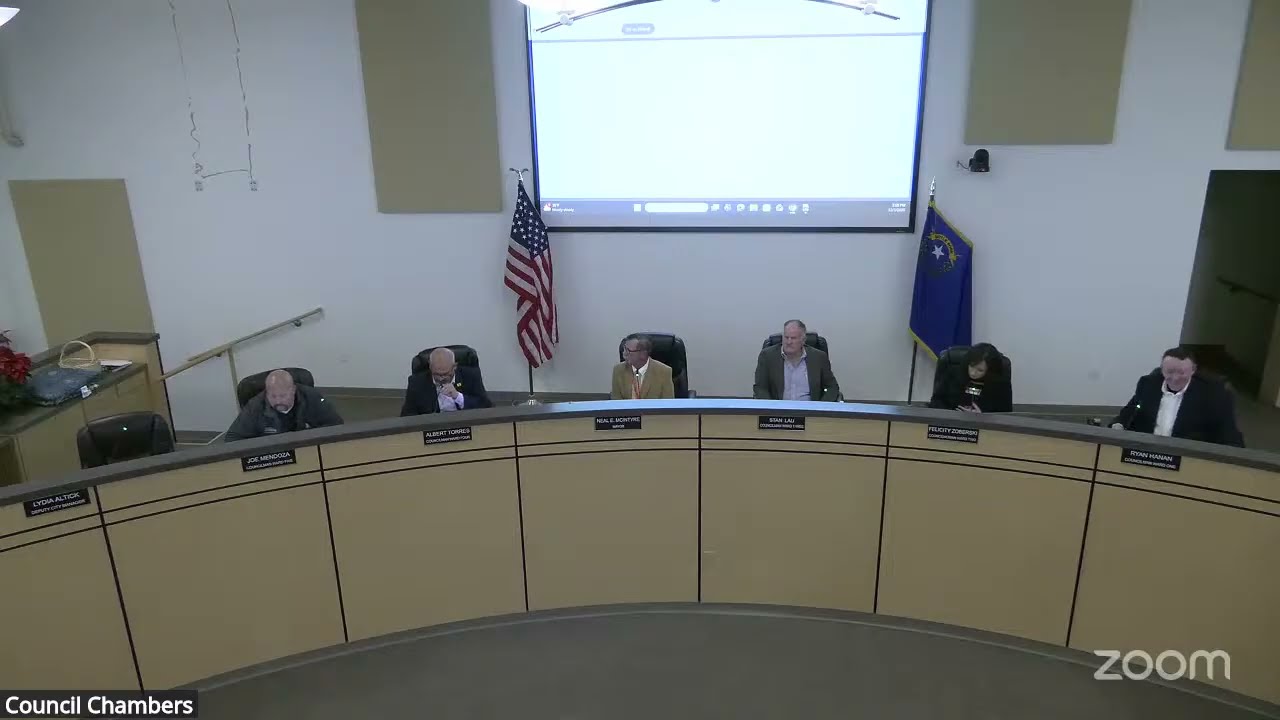 Fernley City Council Meeting 12.3.25