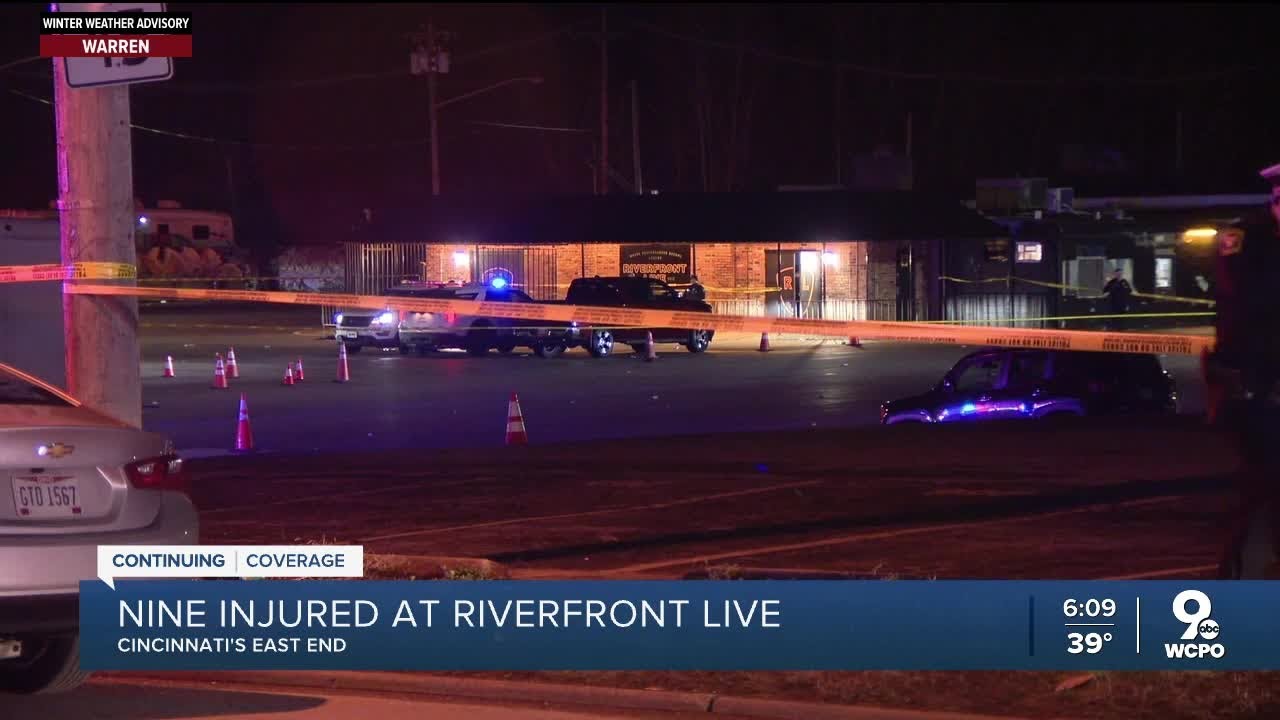 Cincinnati police investigating after 9 injured in mass shooting at music venue