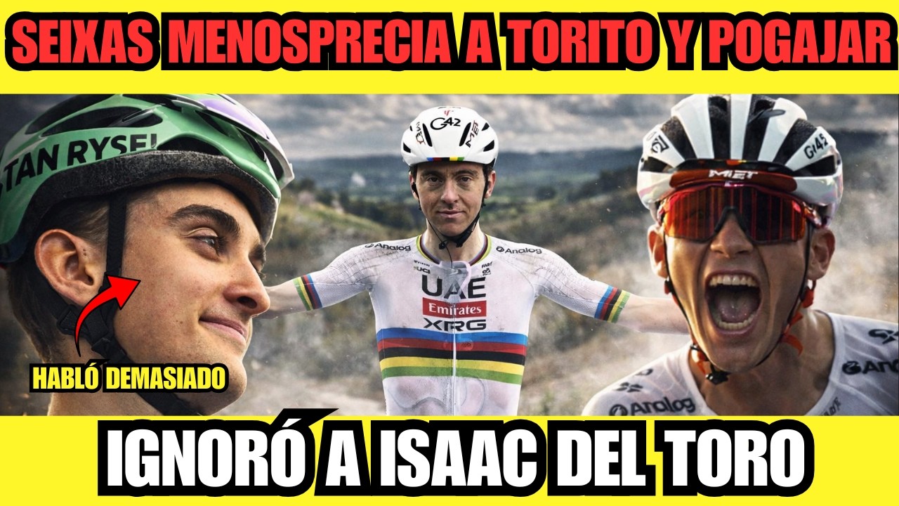 SEIXAS DESAFÍA A POGACAR…¡PERO IGNORA A DEL TORO! La Bomba que Puede EXPLOTAR en Strade Bianche 2026