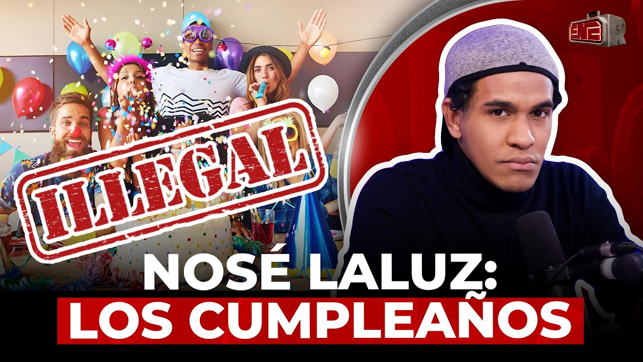 NOSÉ LALUZ: “LOS CUMPLEAÑOS DEBERÍAN SER ILEGALES”