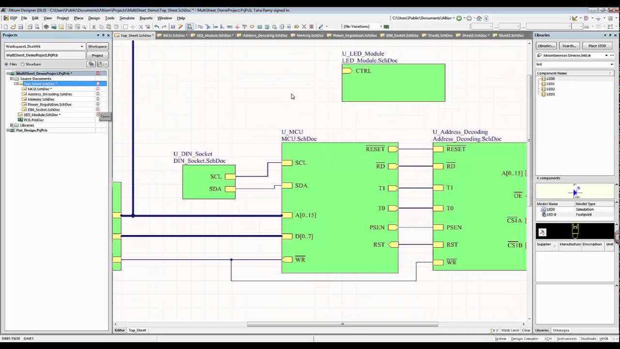Multi Sheet and Hierarchical Structure