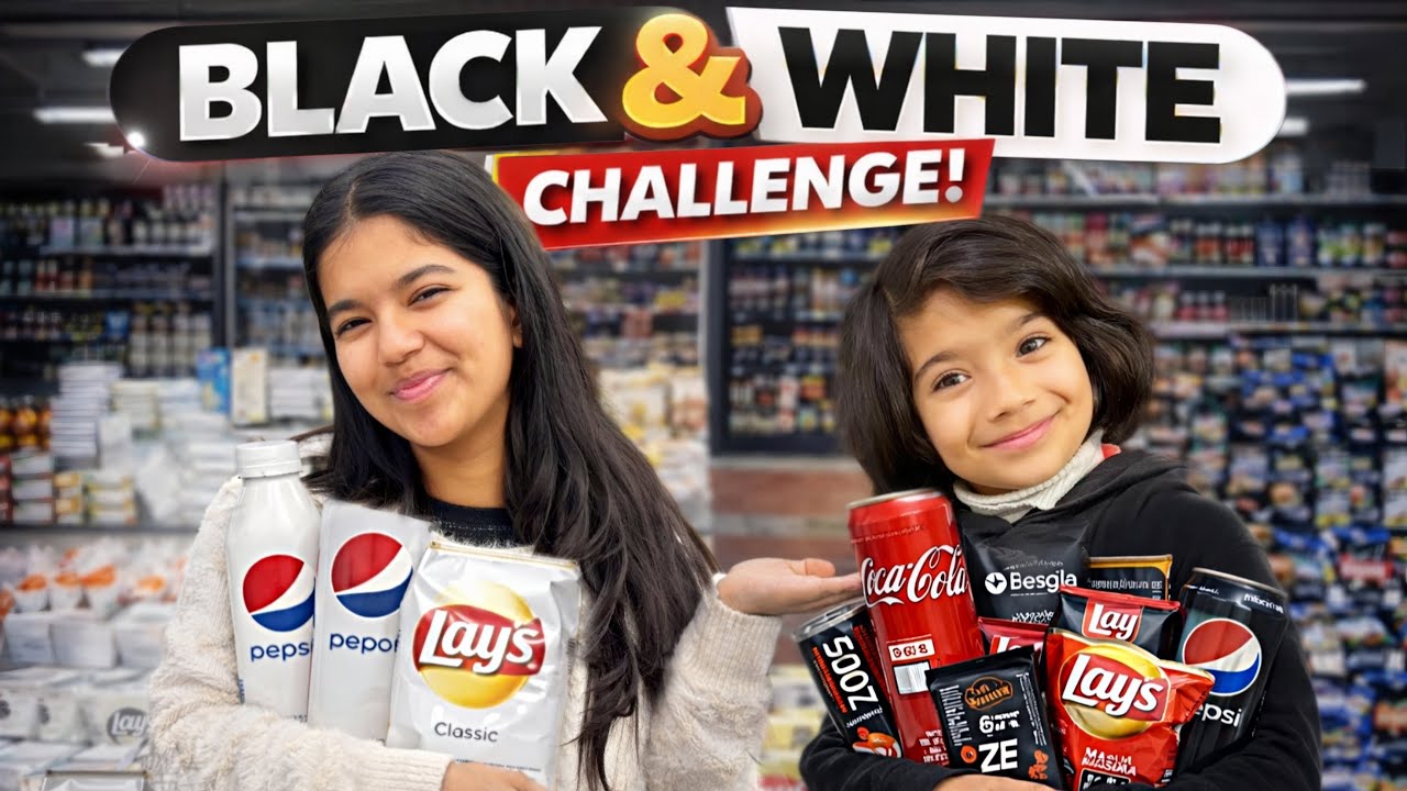 Black & White challenge 😳 | Laksha Joshi 