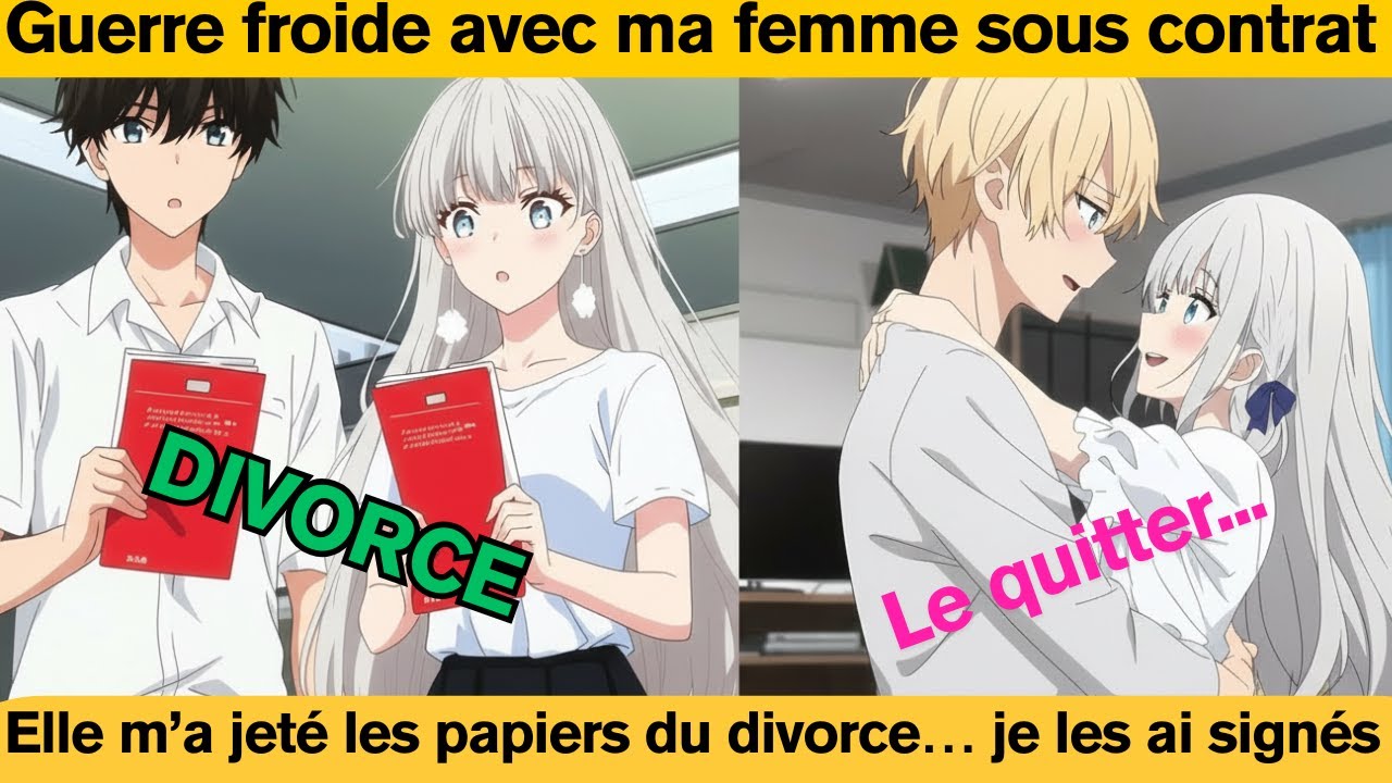 Guerre froide avec ma femme sous contrat : elle m’a jeté les papiers du DIVORCE… je les ai SIGNÉS !
