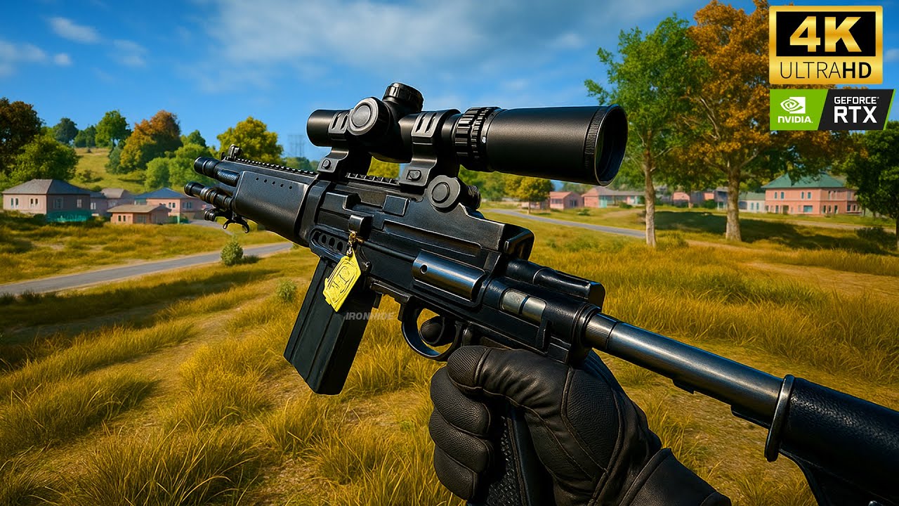 🔴 PUBG PC: Erangel 4K Intense Final Circle (No Commentary)