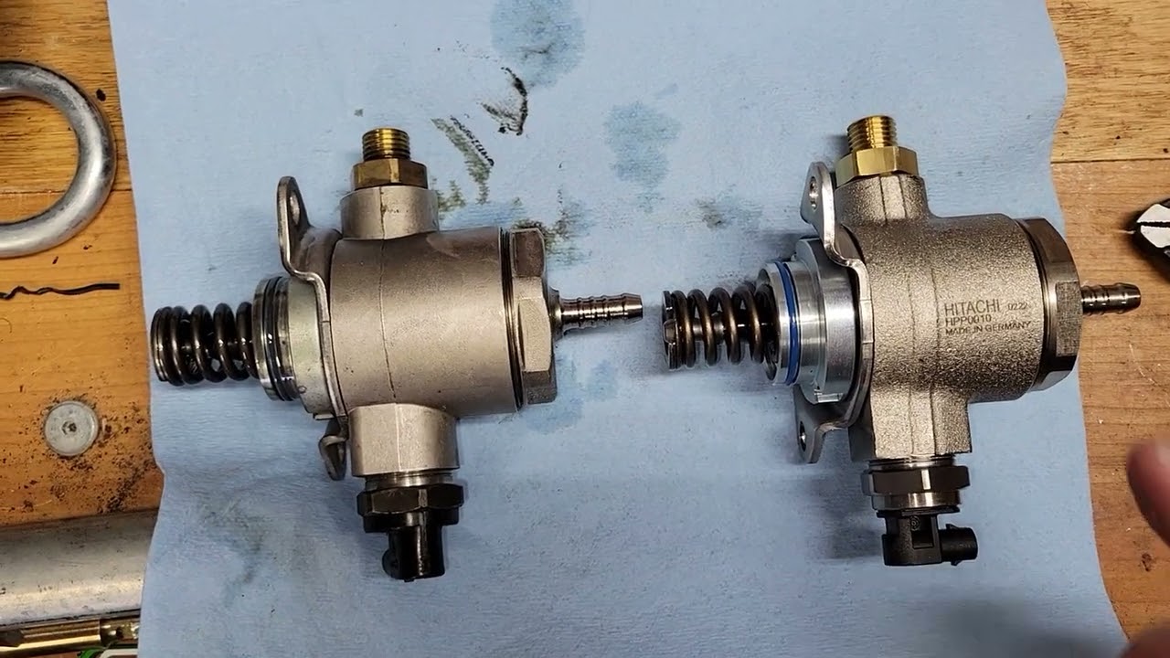2010 Audi A4 2.0T high pressure fuel pump replace.