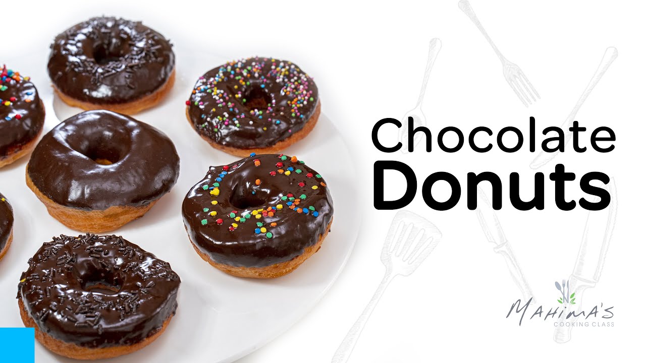 Chocolate Donuts | ചോക്ലേറ്റ് ഡോനട്ട്‌