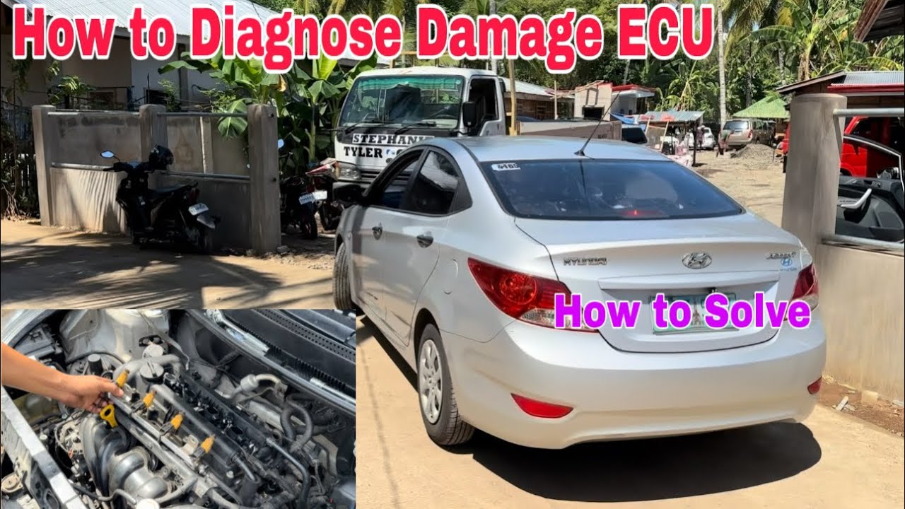 Hyundai Accent ECU Damage how to Diagnose and Solve