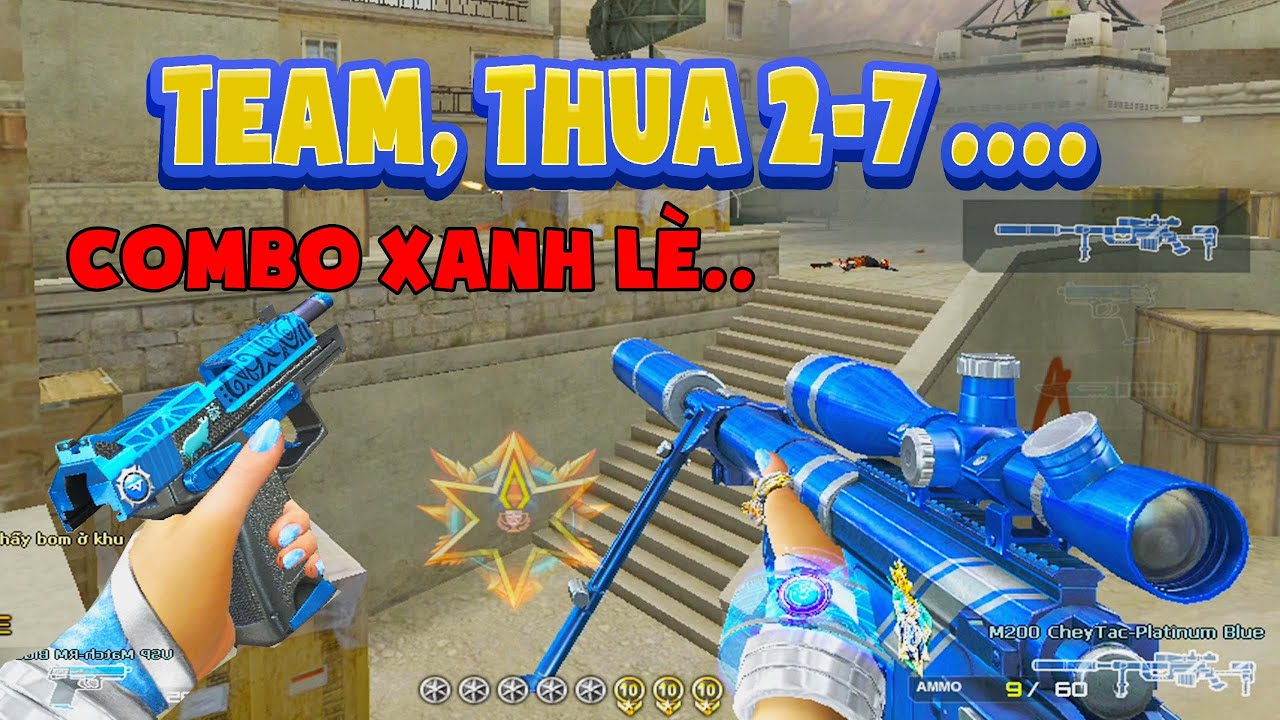 ► Team thua 2-7 thì Tú Lê zô - Trên tay combo xanh lè - Tú Lê