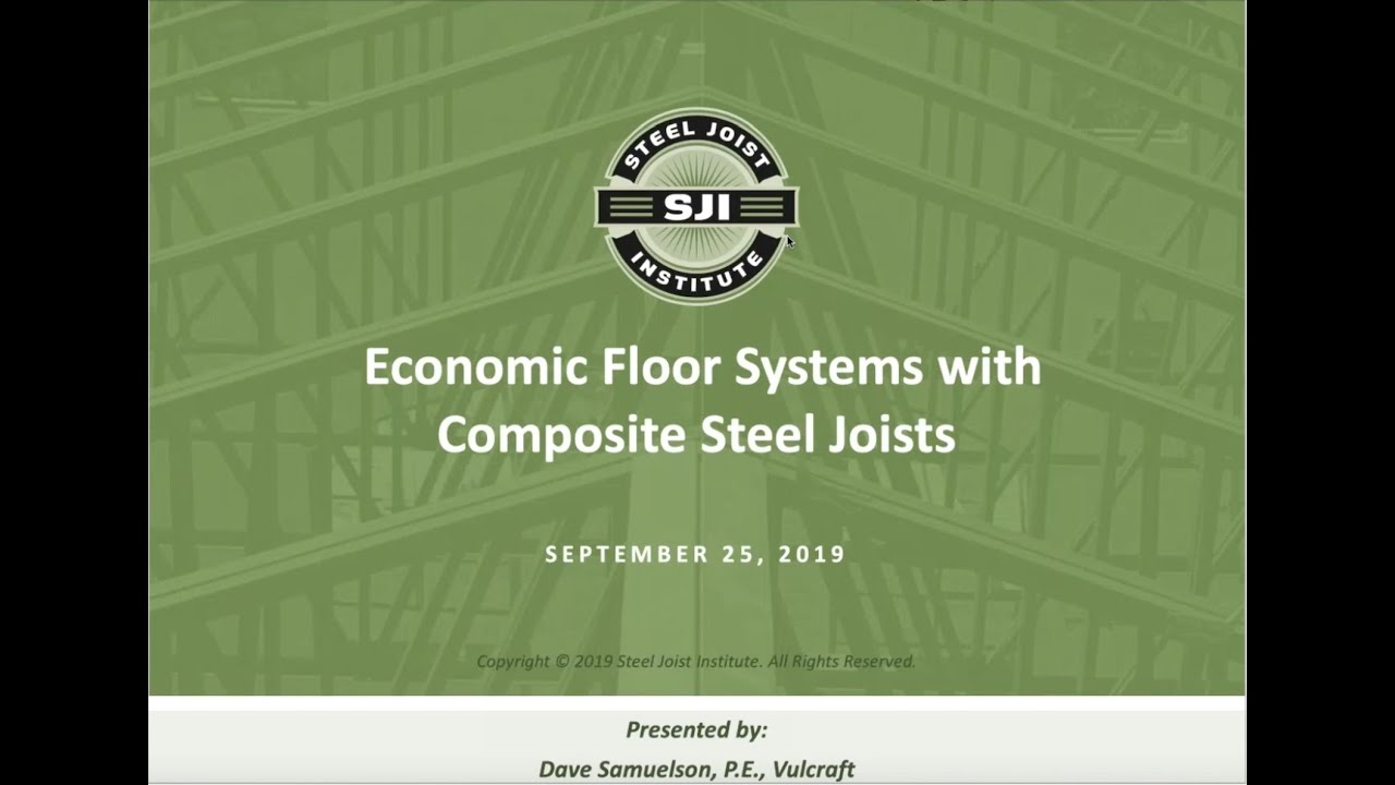 Economic Floor Systems with Composite Steel Joists