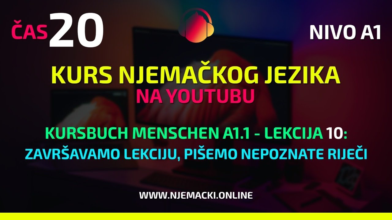 Radimo zadatke sa razdvojivim glagolima u udžbeniku Menschen A1.1