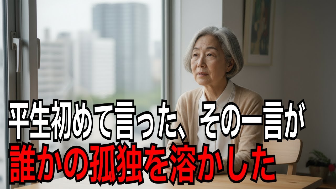 生涯で初めてした大胆な言葉