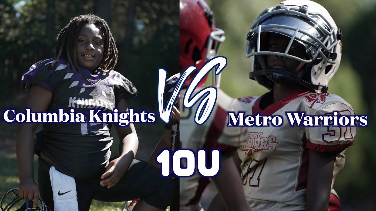 BEST 10U IN THE STATE? COLUMBIA KNIGHTS VS METRO WARRIORS #columbiakngihts #youthfootball #columbia