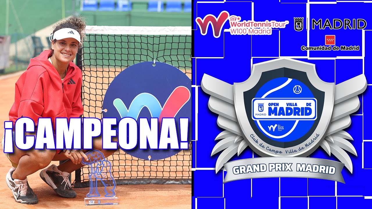Maiar SHERIF es la CAMPEONA del Open Villa de MADRID