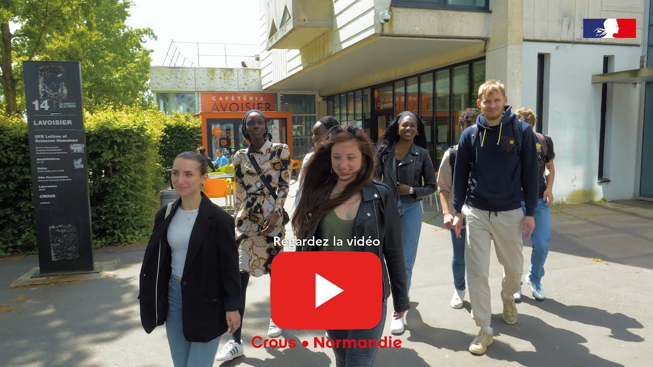 Présentation des sites de Mont Saint Aignan - Crous Normandie