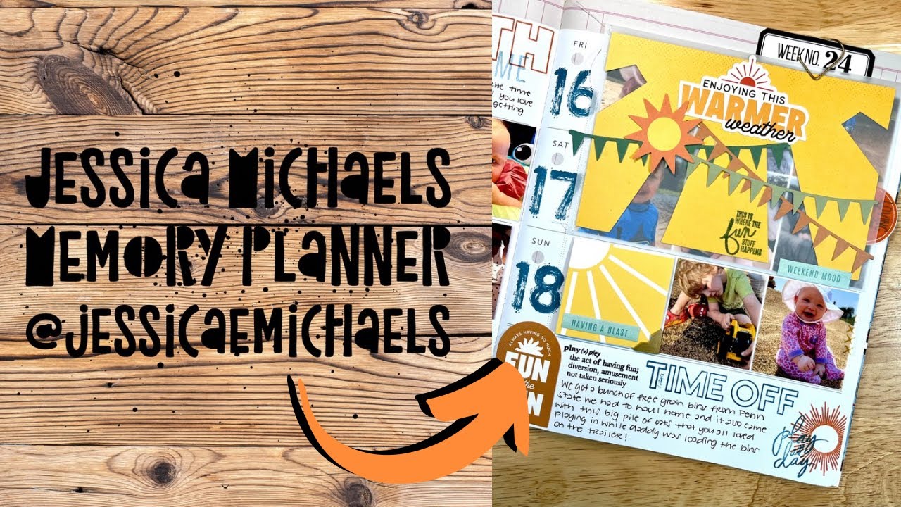 How To: Stop the Blur Memory Planner Spread | Mixing Collections
