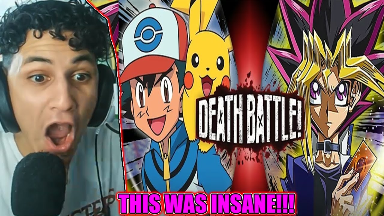 МОЕ ДЕТСТВО! | Эш против Юги (Pokemon против Yu-Gi-Oh) Реакция на смертельную битву