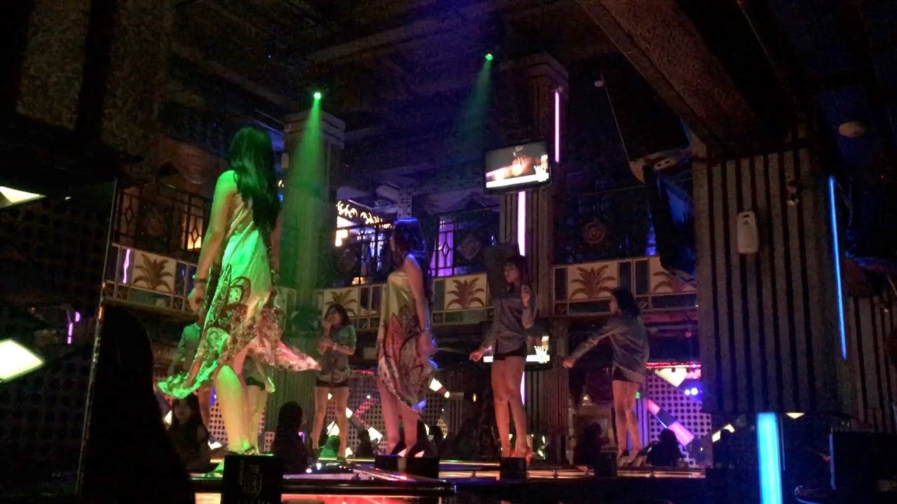 Sexy Girls Dancing in Jakarta Bar