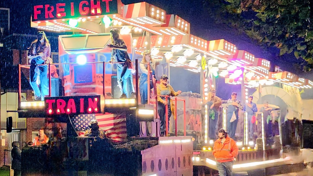 Hot Rock Carnival Club Freight Train at Trowbridge 2025