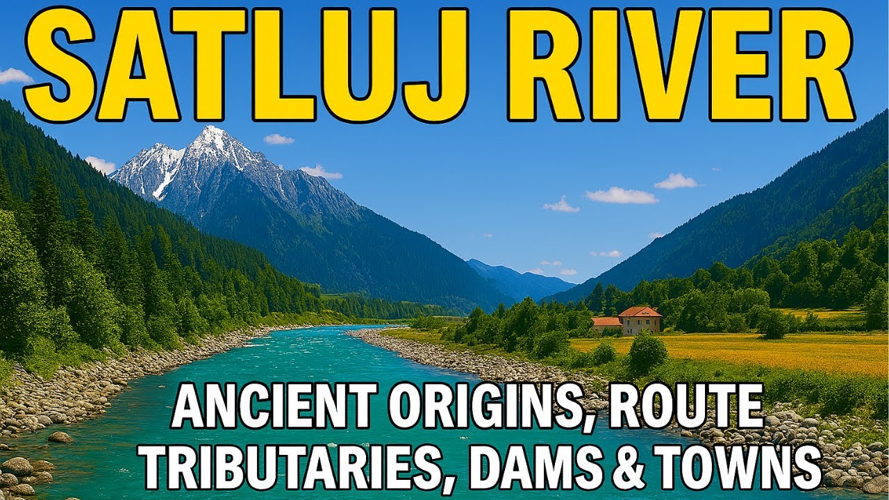 Satluj River Journey | History, Tributaries & Bhakra-Nangal Dam #ppsc #pcs #punjabhistory #satluj
