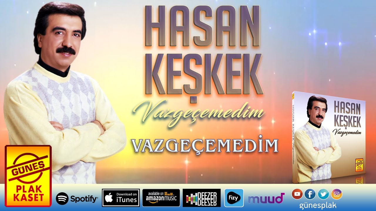 Hasan Keşkek - Vazge&ccedil;emedim (Official Audio)