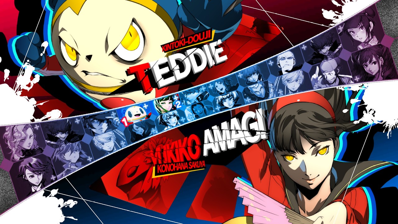 P4U2 Mayonaka Games Vs Wear tear rust x3(Shadow teddie/Teddie)