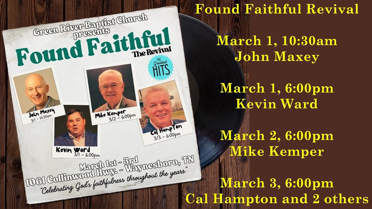 REVIVAL GRBC 6:00 PM Service 3-2-26