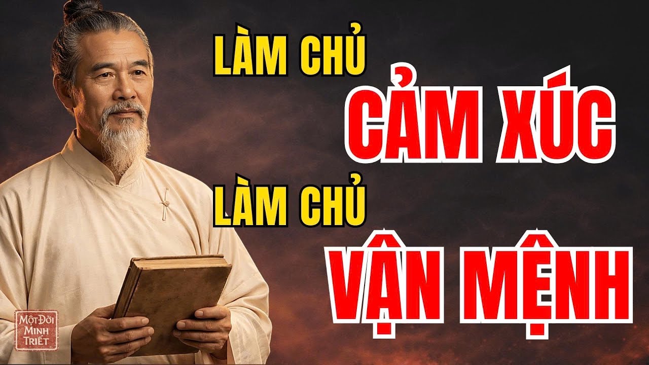 LÀM CHỦ CẢM XÚC, BẠN MỚI TRỞ THÀNH NGƯỜI MẠNH | MỘT ĐỜI MINH TRIẾT