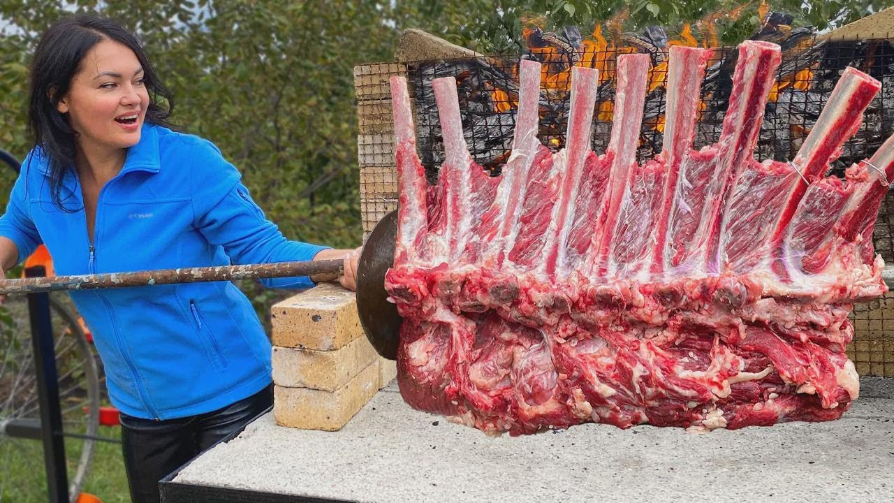 Zartes Kalbskarree über dem offenen Feuer – das Geheimnis steckt im...