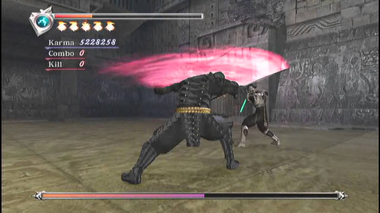 Ninja Gaiden - Ninja of the Future Costume Gameplay: vs Doku (Very Hard)