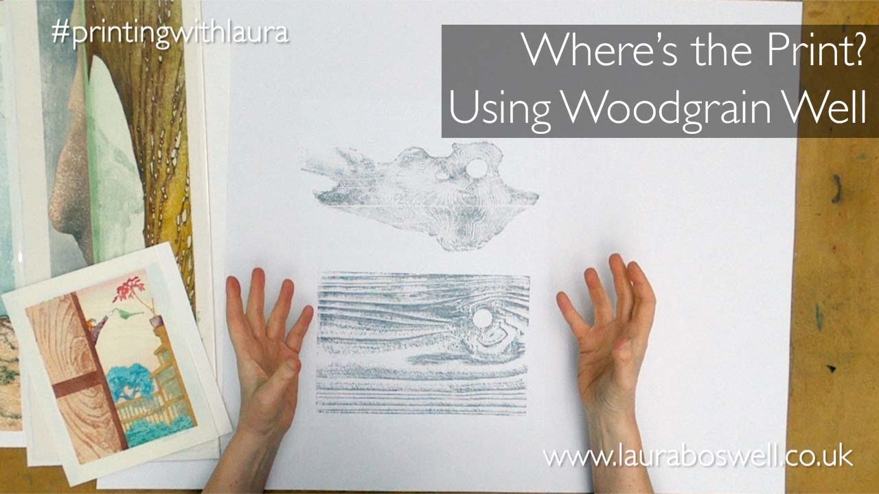 Woodblock with Lino Ep.2: Where's the Print? Using Woodgrain Well